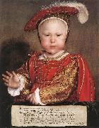 HOLBEIN, Hans the Younger Portrait of Edward, Prince of Wales sg Norge oil painting reproduction